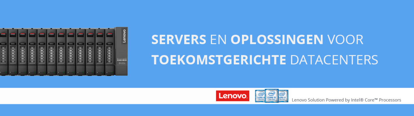 Lenovo Servers en datacenteroplossingen voor het toekomstgerichte datacenter