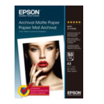 Epson C13S041344 Archival Matte Paper, DIN A3, 189g/m², 50 Vel 010343830097