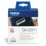 Brother DK-22211 Witte doorlopende filmtape 29 mm 4977766628204