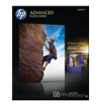 HP Q8696A Advanced Photo Paper, glanzend, 25 vel, 13 x 18 cm randloos 882780349643