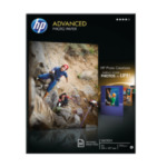 HP Q8698A Advanced Glossy Photo Paper-50 sht/A4/210 x 297 mm pak fotopapier Glans 882780349667
