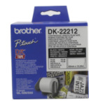 Brother DK-22212 Witte doorlopende filmtape 62 mm 4977766628211