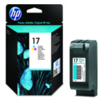 HP C6625A 17 Tri-color Original Ink Cartridge inktcartridge 1 stuk(s) Origineel Normaal rendement Cyaan, Magenta, Geel 882780600782