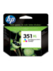 HP 351XL originele high-capacity drie-kleuren inktcartridge