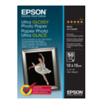 Epson C13S041943 Ultra Glossy Photo Paper - 10x15cm - 50 Vellen 4053162270008