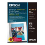 Epson C13S041765 Premium Semi-Gloss Photo Paper - 10x15cm - 50 Vellen 4053162269910