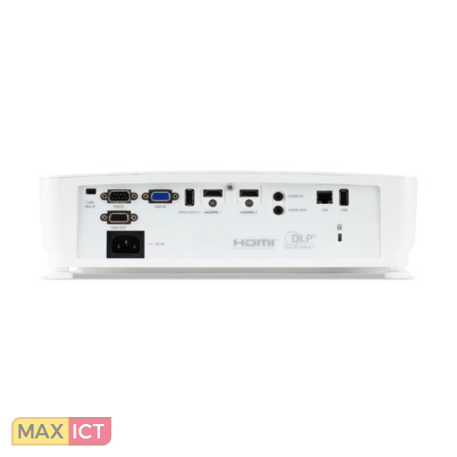 Acer X1225i Projector helderheid 3600 ANSI lumens Projectietechnologie DLP Projector native resolution XGA 1024x768 Light source type Lamp Service life of light source 5000 uur Service life of light source economic mode 10000 uur Focus Handmatig Brandpuntbereik 22 2579 mm Diafragma FF 242 262 HDMI versie 14a Geluidsniveau 29 dB Geluidsniveau spaarzame modus 26 dB Projectiemodi Plafond Voorkant Achter
