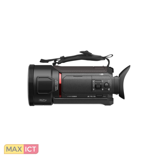 Panasonic HC-VXF11. Totaal aantal megapixels: 8,57 MP, Type beeldsensor: MOS BSI, Omvang optische sensor: 25,4 / 2,5 mm (1 / 2.5"). Optische zoom: 24x, Digitale zoom: 1500x, Brandpuntbereik: 4.12 