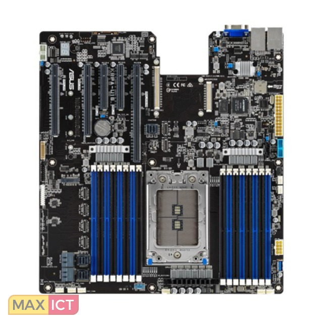 Asus ASUS KRPAU16 Component voor Server Moederbord form factor SSI EEB Processor socket Socket SP3 Aantal DIMM sloten 16 Ondersteunde geheugen types DDR4SDRAM HDD interface SATA Onboard graphics adapter model Aspeed AST2500 Onboard graphics adapter geheugen 64 MB Ethernet interface type Gigabit Ethernet