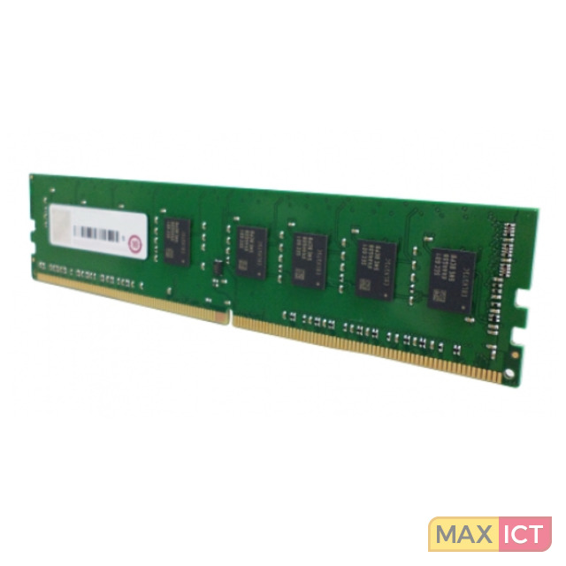 MemorySolution QNAP RAM-16GDR4ECP0-UD-2666. Component voor: Pc/server, Intern geheugen: 16 GB, Geheugenlayout (modules x formaat): 2 x 8 GB, Intern geheugentype: DDR4, Kloksnelheid geheugen: 2666 MHz, Geheugen form factor: 288-pin DIMM, ECC