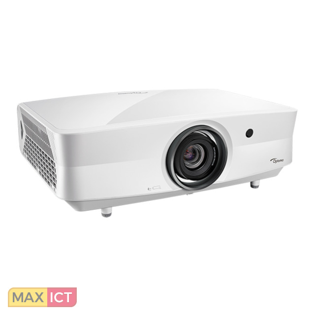 Optoma UHZ65LV Projector helderheid 5000 ANSI lumens Projectietechnologie DMD Projector native resolution DCI 4K 4096 x 2160 Type lichtbron Laser Levensduur van de lichtbron 20000 uur Levensduur van de lichtbron besparingsmodus 30000 uur Brandpuntbereik 21 33 mm Diafragma FF 25 326 Zoomverhouding 161 Formaat analoog signaal NTSCPALSECAM Ondersteunde grafische resoluties 640 x 480 VGA800 x 600 SVGA1280 x 720 HD 7201920 x 1080 HD 10803840 x 21604096 x 2160 Ondersteunde videomodi 480i480p576i576p720p1080i1