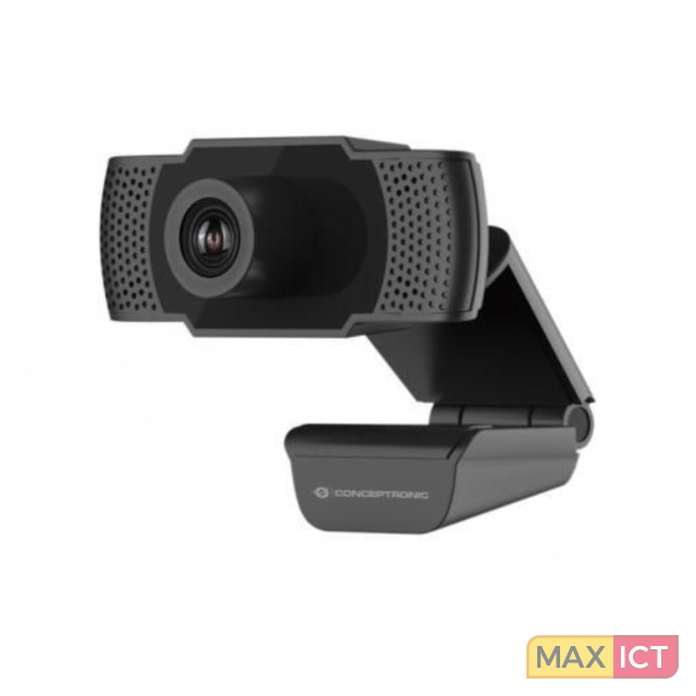 Conceptronic AMDIS Megapixels 2 MP Maximale videoresolutie 1920 x 1080 Pixels Maximale beeldsnelheid 30 fps Interface USB 20 Kleur van het product Zwart Montagewijze Standaard Breedte 80 mm Diepte 91 mm Hoogte 33 mm Type verpakking Doos Breedte verpakking 54 mm Diepte verpakking 83 mm Breedte van de omdoos 29 cm Lengte omdoos 44 cm Hoogte van de omdoos 40 cm