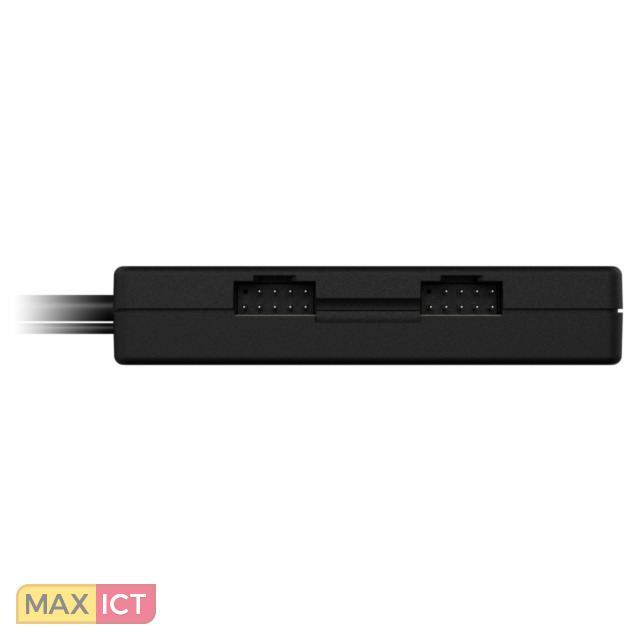 Corsair CC-9310002-WW. Hub-interfaces: USB 2.0. Kleur van het product: Zwart. Aantal per verpakking: 1 stuk(s)