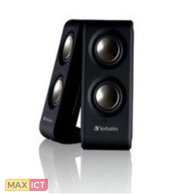 Xiaomi Verbatim Portable USB Speaker System. Audio-uitgangskanalen: 2.0 kanalen. Gemiddeld vermogen: 2 W, Frequentiebereik: 200 - 18000 Hz. Kleur van het product: Zwart