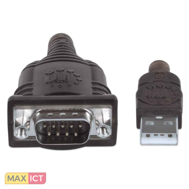 Manhattan 151849. Kleur van het product: Zwart, Snoerlengte: 1,8 m, Aansluiting 1: USB. Gewicht: 165 g