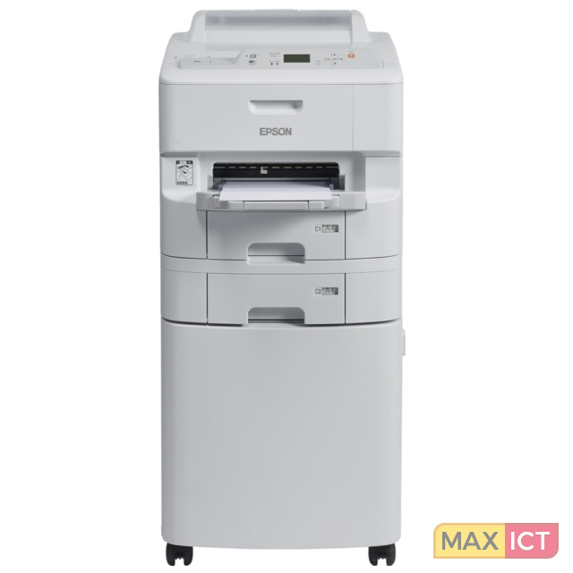 Epson WorkForce Pro WF6090D2TWC Kleur Aantal printcartridges 4 Gebruiksindicatie maximaal 65000 paginas per maand Maximale resolutie 4800 x 1200 DPI Maximale ISO Aseries papierformaat A4 Printsnelheid zwart standaardkwaliteit A4US Letter 34 ppm Duplex printen Beeldscherm LCD WiFi Kleur van het product Grijs Wit