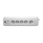 APC Stekkerdoos met overspanningsbeveiliging 5x stopcontact