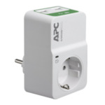 APC Tussenstekker met overspanningsbeveiliging 3680W 1x stopcontact + 2x USB