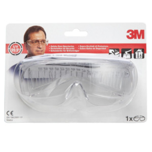 3M VISITOR Transparant veiligheidsbril