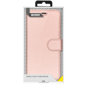 Accezz Accezz Wallet Softcase Bookcase iPhone 12 (Pro) - Rosé Goud