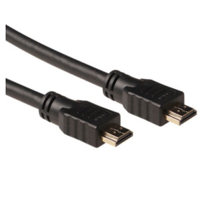 ACT 1 meter High Speed Ethernet kabel HDMI-A male - male (AWG30)