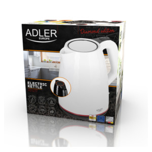 Adler Europe Adler AD 1277 B waterkoker 1,7 l 2200 W Zwart