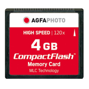 AGFA AgfaPhoto-Compact-Flash-4GB-High-Speed-120x-MLC