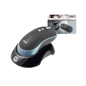 Alphacool Trust Wireless Laser Mouse MI-7200L muis RF Draadloos 1200 DPI