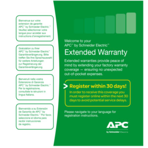 APC Accessoires Service Pack-03: +1 jaar garantie upgrade