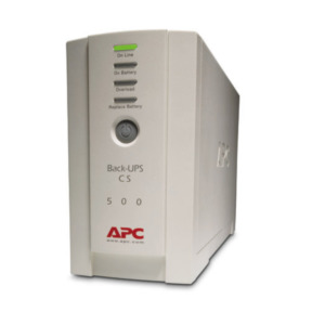 APC Back-UPS BK500EI - 500VA, 4x C13 uitgang, USB