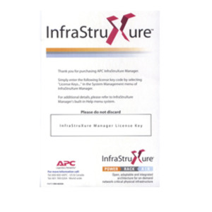APC InfraStruXure Manager, 25 Node License Only 25 licentie(s)