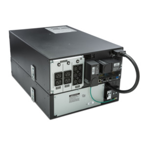 APC Smart-UPS On-Line SRT6KRMXLI - 6kW/VA, 6x C13 + 4x C19 + hardwire 1 fase uitgang, rackmountable, Embedded NMC