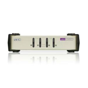 Aten 4-poorts PS/ 2-USB VGA KVM-switch