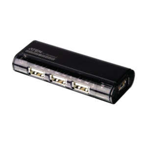 Aten 4-Port USB 2.0 HUB 480 Mbit/s Zwart