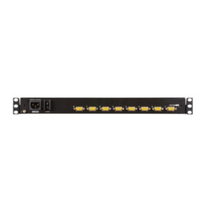 Aten 8-poorts PS/2-USB VGA enkel spoor breedbeeld LCD KVM-schakelaar