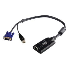 Aten KA7170 toetsenbord-video-muis (kvm) kabel Zwart