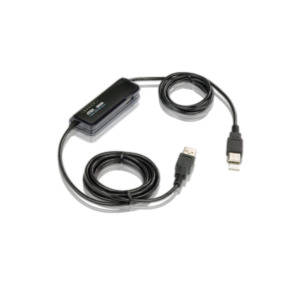 Aten Laptop USB KVM Switch KVM-switch Zwart