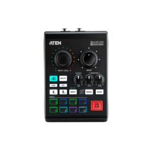 Aten Podcast AI Audio Mixer | MicLIVE 6-CH