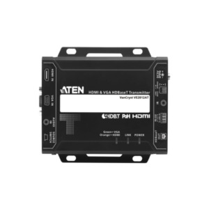 Aten VE2812AT audio/video extender AV-zender Zwart