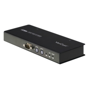 Aten VE500RQ audio/video extender AV-receiver Zwart