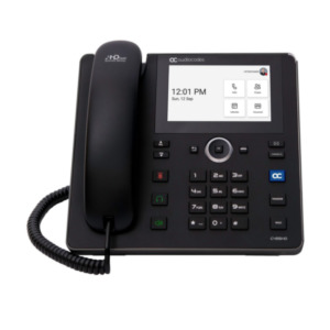 Audiocodes AudioCodes C455HD IP telefoon Zwart 8 regels TFT