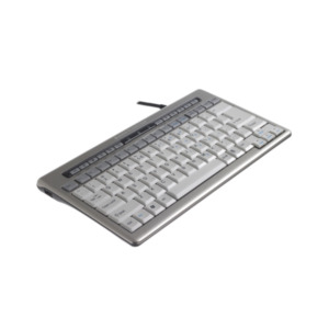 Bakker & Elkhuizen S-board 840 toetsenbord Kantoor USB QWERTZ Zwitsers Licht Grijs, Wit