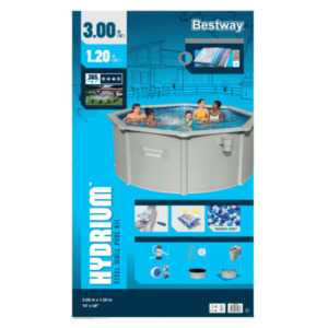 Bestway Bestway Hydrium Zwembad Jersey set rond 300