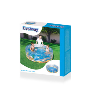 Bestway Bestway Kinderbad rond transparent fruit 170