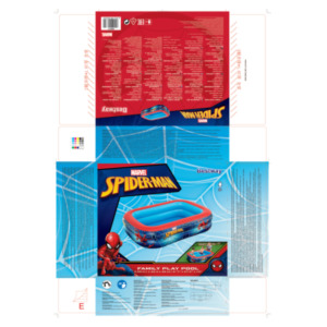 Bestway Bestway Spider man familiebad 201