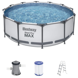 Bestway Bestway Steel Pro Zwembad max set rond 366x100