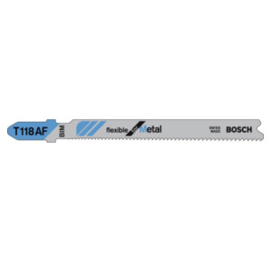 Bosch T 118 AF Flexible for Metal decoupeerzaagbladen
