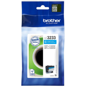 Brother LC-3233C inktcartridge 1 stuk(s) Origineel Normaal rendement Cyaan