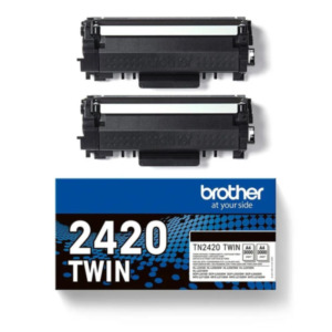 Brother TN-2420TWIN tonercartridge 2 stuk(s) Origineel