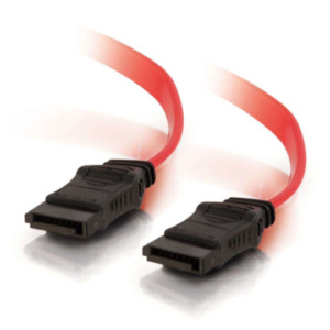 Cables To Go 0.5m 7-pin SATA Cable SATA-kabel 0,5 m SATA 7-pin Rood